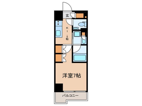 ザ・パークハビオ文京江戸川橋の物件間取画像